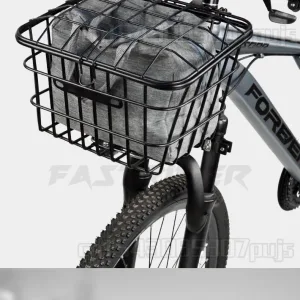 panier de vélo adapté aux chemins escarpés