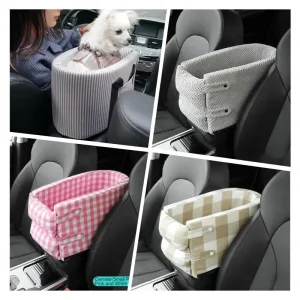 Porte-siege de voiture pour chien, panier pour chien, accessoires pour chiots pour voiture, lit pour petit chien, accessoires de voyage pour animaux, articles pour animaux de compagnie, Chihuahua.