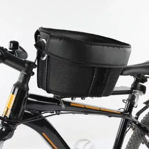 Panier pour Animaux de Vélo, Panier de Vélo de Montagne, Panier de Shopping, Panier Avant pour Chien/Chat, Sac de Porte-Vélo, Sac de Tube de Selle pour Animaux, Accessoire de Cyclisme