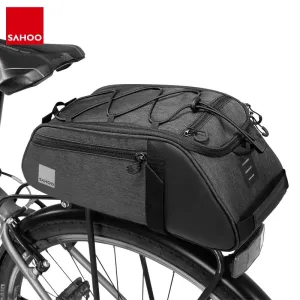 Sahoo Sac de Vélo Trunk 5L / 7L - Porte-bagages pour Vélo, Sacoche Pannier, Essentiels pour VTT, Rangement, Transport à Main avec Bandoulière