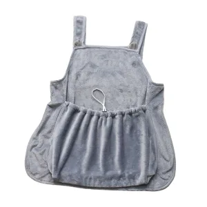 Tablier porte-chat – tablier en velours pour chien et chat, pour transporter lors de voyages et promenades